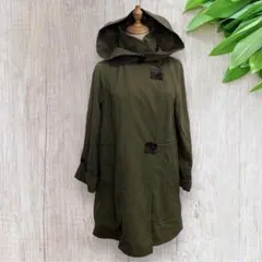 GIANNI LO GIUDICE ナイロンコート フード取り外し可 カーキのサムネイル