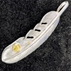 極美品】タディアンドキング SVフェザー K18ロングホーン MMサイズ