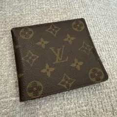 Louis Vuitton 二つ折り財布 モノグラム　ビンテージ　本革