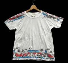 Sea New York シーニューヨーク ダメージ加工ハイビスカス TシャツSのサムネイル