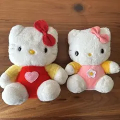 ハローキティ ぬいぐるみ 2体セット　1998〜1999年代