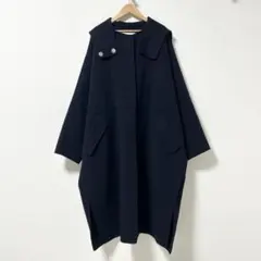 2025年最新】Le ciel bleu ルシェルブルー フーデッドオーバーコートの