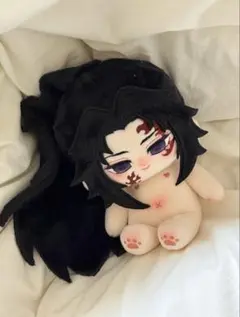 ぬいぐるみ 鬼滅の刃 継国巌勝 20cm 黒死牟 スケルトン入り ぬい服付き