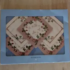 新品未開封筒Wedgwood 花柄コースターセット 5枚