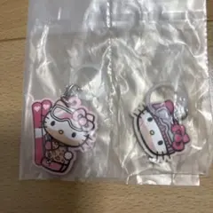 Sweet３月号付録　ハローキティめじるしチャーム　雪焼けキティ