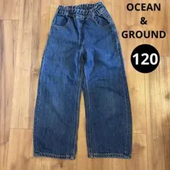 オーシャンアンドグラウンド マーキーズ デニムパンツ 長ズボン ボトムス 120のサムネイル