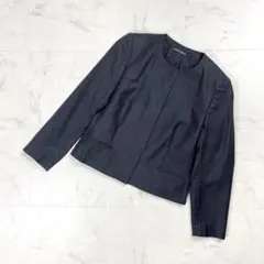 美品 ローラアシュレイ ジャケット チャコールグレー サイズ13*JD1104のサムネイル