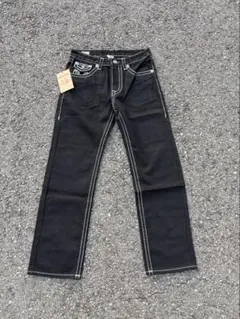 True Religionブラックデニム 32のサムネイル