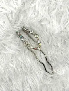 ヘアピン かんざし 結婚式　アクセサリ－ 夜会巻き