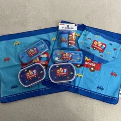 MIKIHOUSE お弁当セット 青 車デザイン