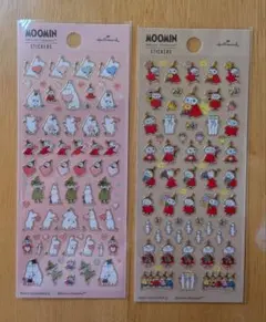 ★未使用★「ムーミン・ハート/リトルミイ」フチドリシール