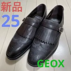 【新品】リーガルGEOX25cmdダークブラウン