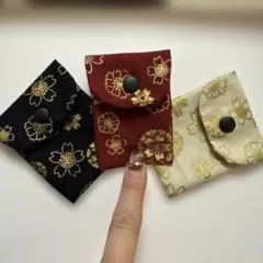 ポーチ　和柄　花柄　レトロ　まとめ売り　着物　浴衣　小物入れ　小銭　ハンドメイド