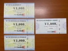 ビックカメラ 株主優待 ¥4,000分