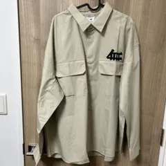 【新品未使用】H&M オーバーサイズフィット XL ベージュシャツ