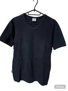 AVIREX U.S.A. Vネック Tシャツ ブラック M