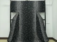 難あり新品着物 振袖刺繍 鞠 黒未仕立て正絹 メルカリ市期間限定最終 