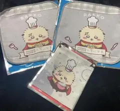 ちいかわ　ココス　コラボ　ラッコ　巾着　タオル　3点セット