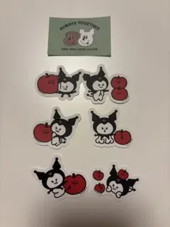 クロミ　 ステッカー 6枚セット　セカンドモーニング　おまけシール付き