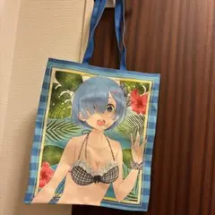 Re:ゼロから始める異世界生活 レム 水着 イラストトートバッグ
