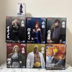 NARUTO疾風伝 GiGO限定マダラ・ナルト&五影 集結フィギュア 8体 - メルカリ