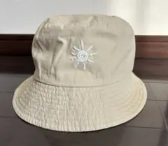 ZARA ベージュ バケットハット　子供用　サイズ56㎝