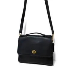 COACH オールドコーチ グラブタンレザー ビジネスバッグ ブラック 5286 映画で話題沸騰！【COACH】オールドコーチ 2WAY ビジネスバッグ 本革