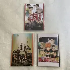 ハイキュー ハッピーくじ Happyくじ g賞 ポストカードブック 烏野高校