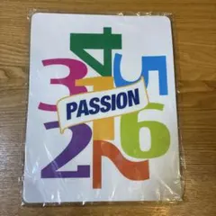 PASSION デザイン マウスパッド カラフル 数字柄
