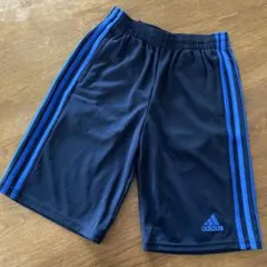 adidas ハーフパンツ 140 ネイビー