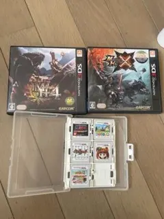 モンスターハンター4 & クロス + 3DSソフトセット その他カセットセット