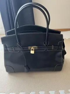 aoyama HERBE トートバッグ ミニバッグ付き 黒 - メルカリ