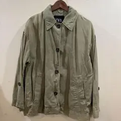 ZARAザラミリタリージャケット