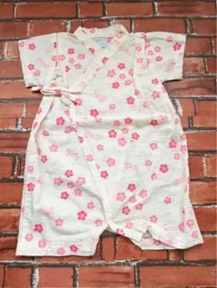 【60~70cm】MIKIHOUSE 甚平 桜柄