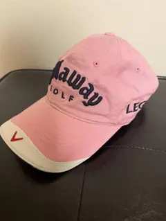 Callaway ゴルフキャップ ピンク ツアー仕様