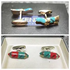 KENZO カフス 2点セット 絵の具チューブ 色鉛筆　箱付き