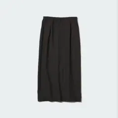 UNIQLO【ユニクロ】デニムジャージーナローロングスカート タイトスカート Sのサムネイル