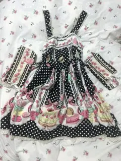 Bodyline ゴスロリドレス 黒・ピンク