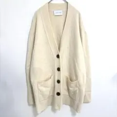 ADAM ET ROPE (F) ニットカーディガン カシミヤ混 ゆるふわ