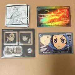 鬼滅の刃」ダイニングお楽しみくじ缶バッジ アクリルステッカー カード