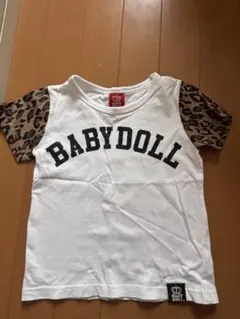 BABYDOLL Tシャツ 110 レオパード柄