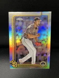 ダルビッシュ有　リフラクター　Topps chrome 2025 レインボー