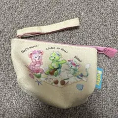 Duffy and Friends ディズニーシーサニーファン　ミニポーチピンクのサムネイル