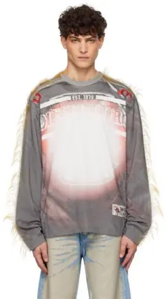 acne studios ロゴ ロングスリーブTシャツ ゲームシャツ XL - メルカリ