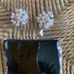 パール風のイヤリング