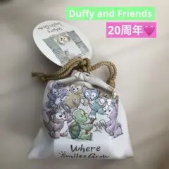 Duffy and Friends 20周年 ミニ巾着