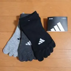 アディダス 5本指レディースソックス No.60