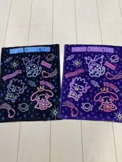 サンリオ　クロミ&キャラクターズ　フェイスタオル　2枚セット　しまむら　新品