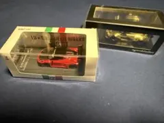 リバティーウォーク1/64サイズミニカー458（レッド）&GT-R(ゴールド) Tarmac Works ROAD64 Red Ferrari 458 Italia GT3 1:64 Diecast Car