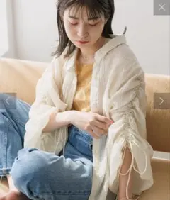 Kastane シアーワッシャードロストBIGシャツ